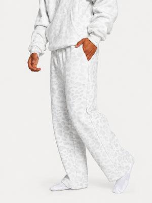 Minimalist Straight Leg Casual Comfy Stretchy Athleisure Sweatpants