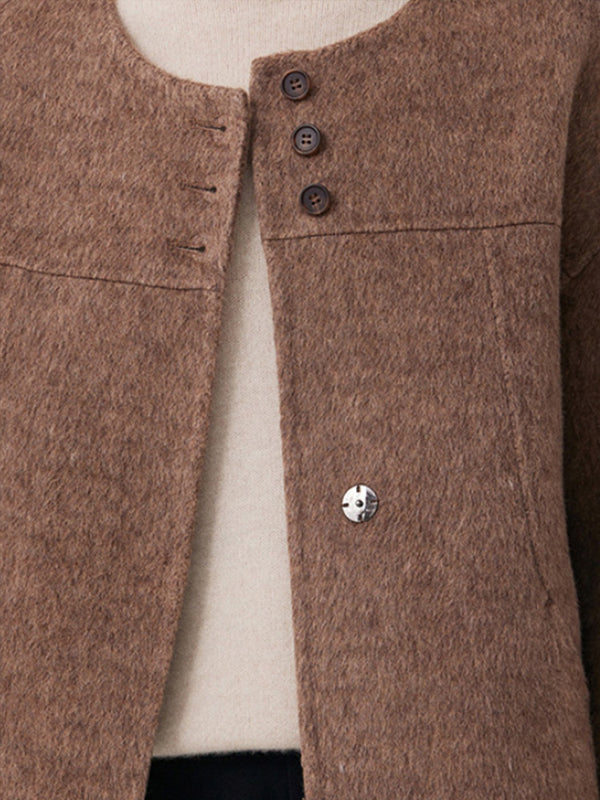Women's 100% Wool Double Faced Coat