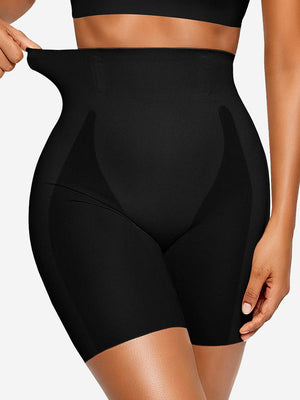 Women’s High-Waisted Shapewear Shorts – Seamless Tummy Control & Butt-Lifting Body Shaper