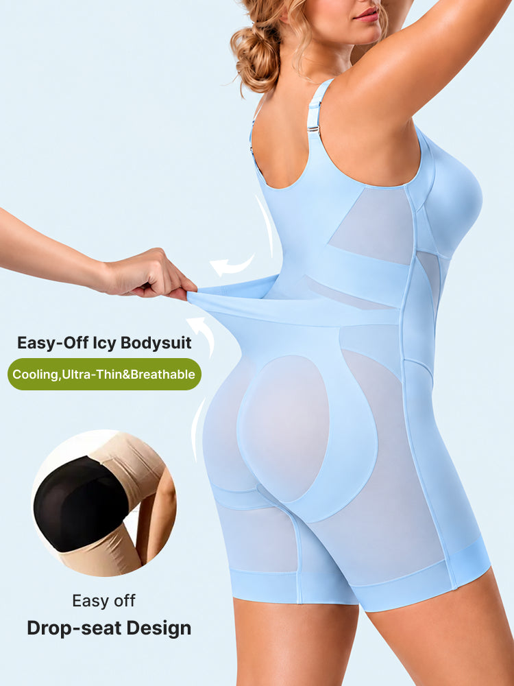 Easy-Off Cooling Tummy Control Shapewear Bodysuit