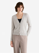 Women’s 100% Wool V-Neck Sweater – Slim-Fit Long Sleeve Knit Pullover