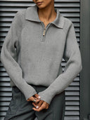 Women's Half Zip Pullover Sweaters