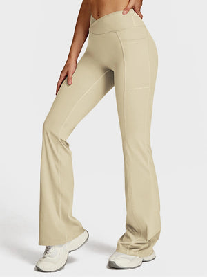 High-Waist Flare Lounge Pants