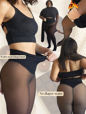 Magic Leggings | One Seam + Compression Band Design