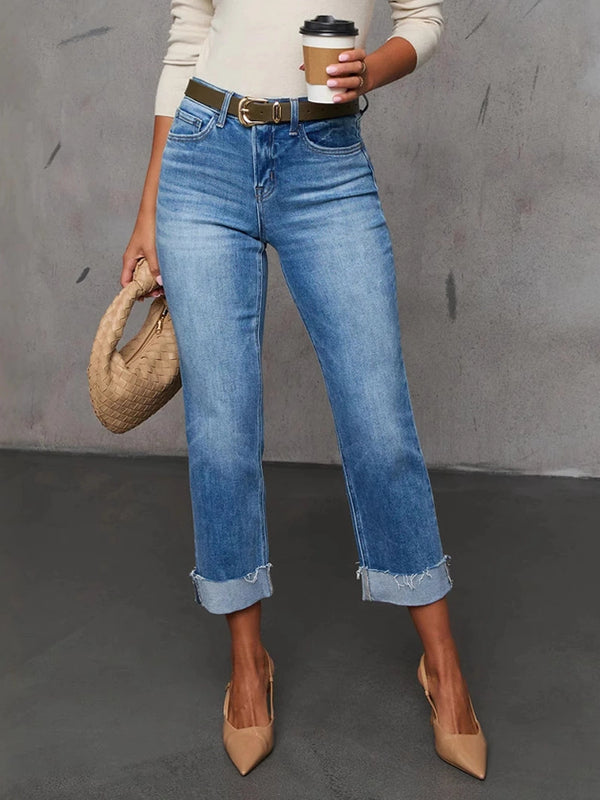 Women's High Waisted Stretch Jeans