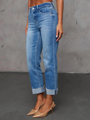 Women's High Waisted Stretch Jeans