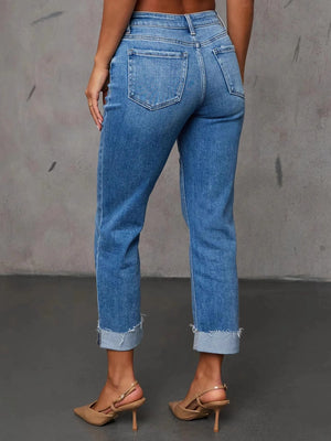 Women's High Waisted Stretch Jeans