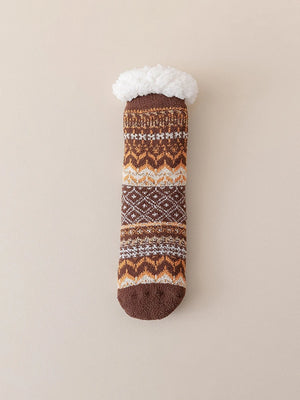 Women Socks Warm Winter Birthday Christmas Gifts for Women Soft Casual Hiking Socks Boho Style (Vintage Style)