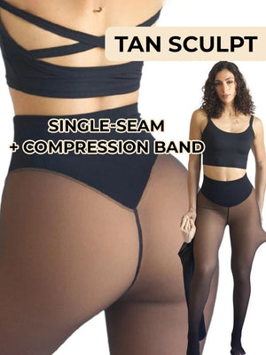 Magic Leggings | One Seam + Compression Band Design