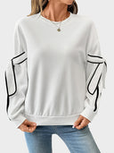 Womens Bow Lightweight Sweatshirt