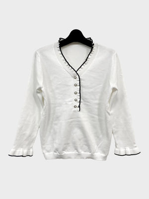 Autumn Lace Long Sleeve Top