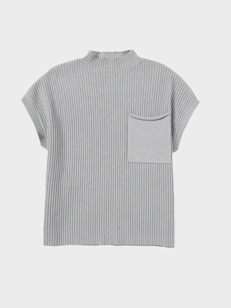 Women’s Ribbed Knit Sweater Vest