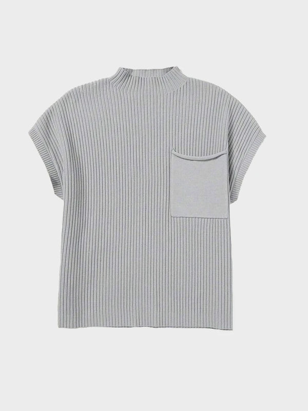 Women’s Ribbed Knit Sweater Vest