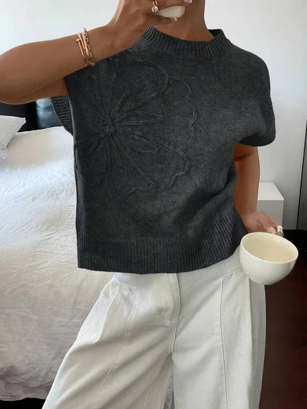 Women's Knitted Vest Top Sleeveless Pullover Sweater Vest