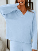 Women’s 2-Piece Sweater Lounge Pajama Set