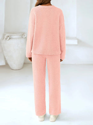 Women’s 2-Piece Sweater Lounge Pajama Set