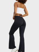 High-Stretch V-Waist Tie Leggings