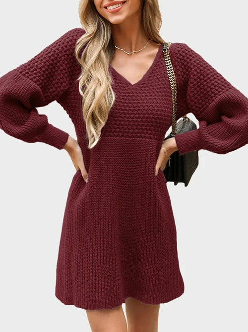 Women's Casual Sweater Dress Women's Casual Sweater Dress