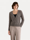Women’s 100% Wool V-Neck Sweater – Slim-Fit Long Sleeve Knit Pullover