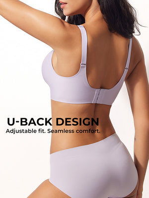 Jelly Wireless  Seamless Smoothing T-Shirt Push-Up Bra