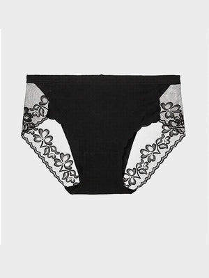 5-Packs Lace Back Hipster Panty