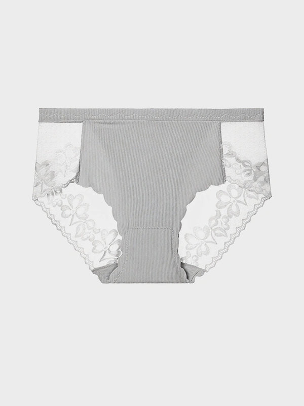 5-Packs Lace Back Hipster Panty
