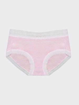 Women’s Cotton Lace Trim Panties 3-Pack