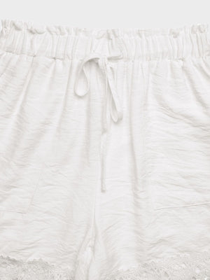 Women’s Boho Lace Cover Up Shorts