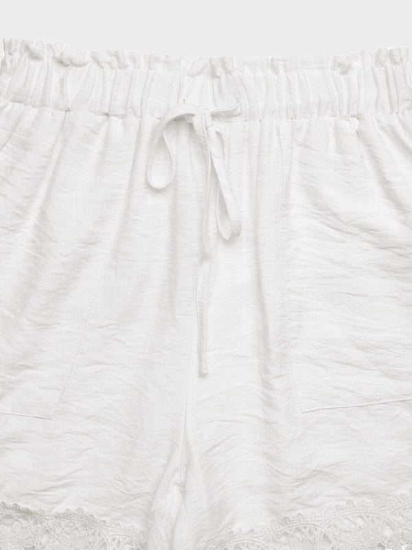 Women’s Boho Lace Cover Up Shorts