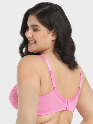 Scalloped Lace Underwire Bra for Fuller Busts