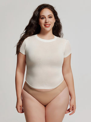 Plus Size Seamless Wireless Full Coverage Bra for Women