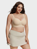 Plus Size Seamless Wireless Full Coverage Bra for Women