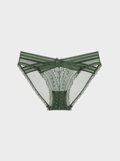 Womens Lace Cheeky Soft Hipster Low Rise Breathable Undies Panties