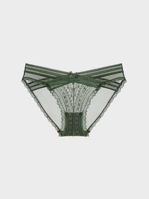 Womens Lace Cheeky Soft Hipster Low Rise Breathable Undies Panties