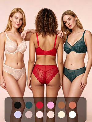Full Coverage Lace Minimizer Bra – Lift, Shape & Smooth Instantly