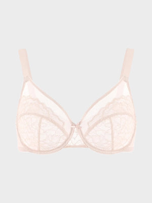 Full Coverage Lace Minimizer Bra – Lift, Shape & Smooth Instantly