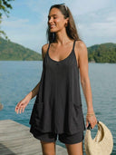 2-in-1 Lounge Romper Dress