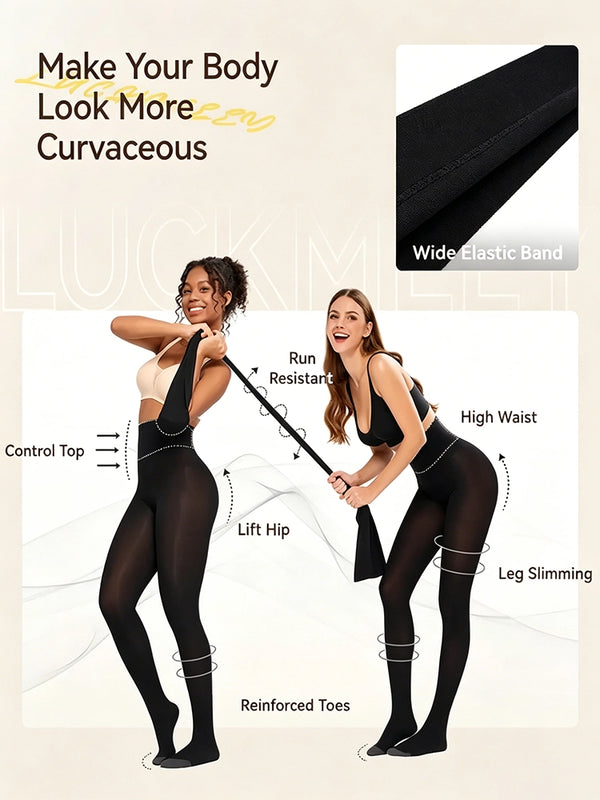 Women's Rip-resistant Strong Tights High Waist Silk Comfort Stockings