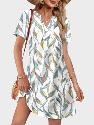 V-Neck Summer Vacation Dress