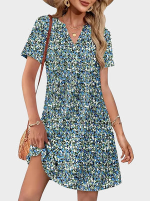V-Neck Summer Vacation Dress
