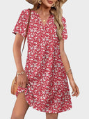 V-Neck Summer Vacation Dress