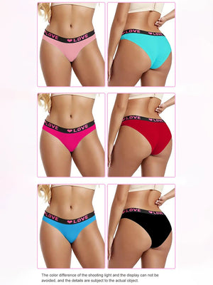 12-Pack High Rise Panties for Women – Soft Breathable Everyday Underwear