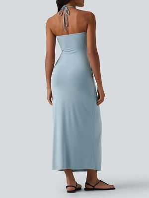 Tie-Back Summer Maxi Dress