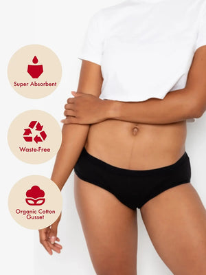 Leakproof Sport Bikini Period Underwear
