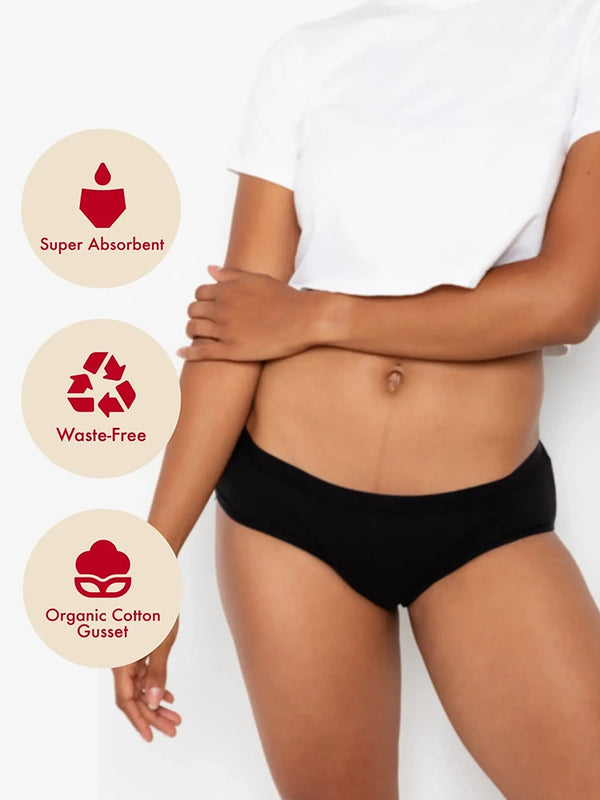Leakproof Sport Bikini Period Underwear
