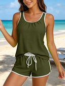 Generic Women's Tankini - Two-Piece Swimsuit