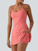Plush Backless Active Dress