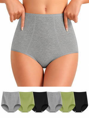 High-waisted shaping underwear