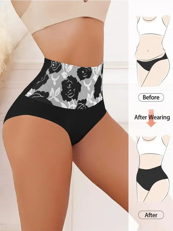 6-Pack High Waisted Cotton Briefs for Women
