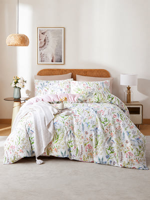3-Piece Soft Cotton Duvet Cover Set